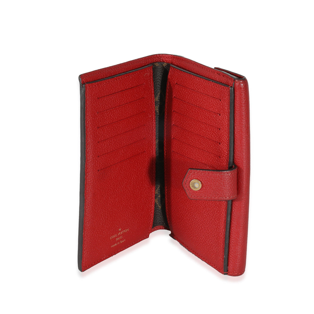 Louis Vuitton Cerise Monogram Canvas Pallas Compact Wallet