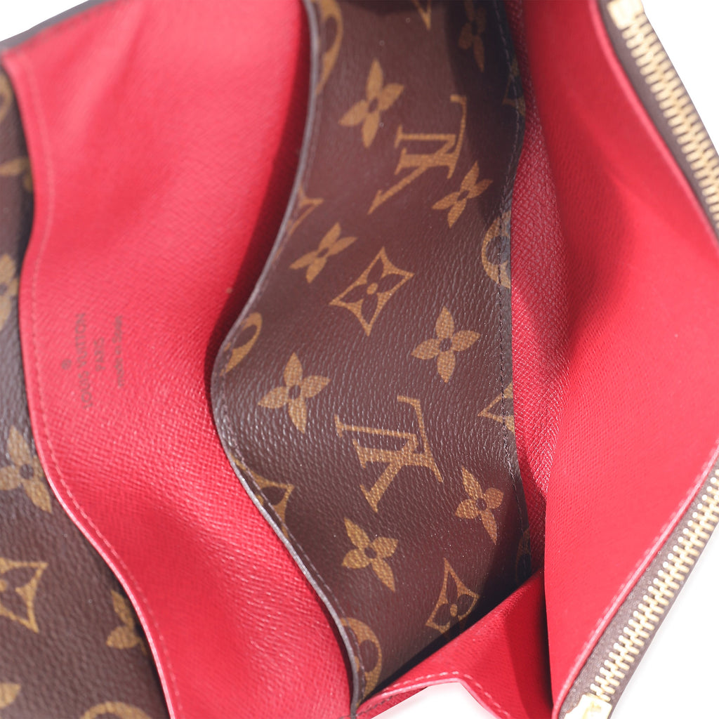 Louis Vuitton Louis Vuitton Fuchsia Monogram Canvas Emilie Wallet