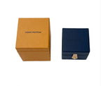 Louis Vuitton LV Volt Curb Chain Earrings in 18k Yellow Gold