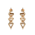 Louis Vuitton LV Volt Curb Chain Earrings in 18k Yellow Gold