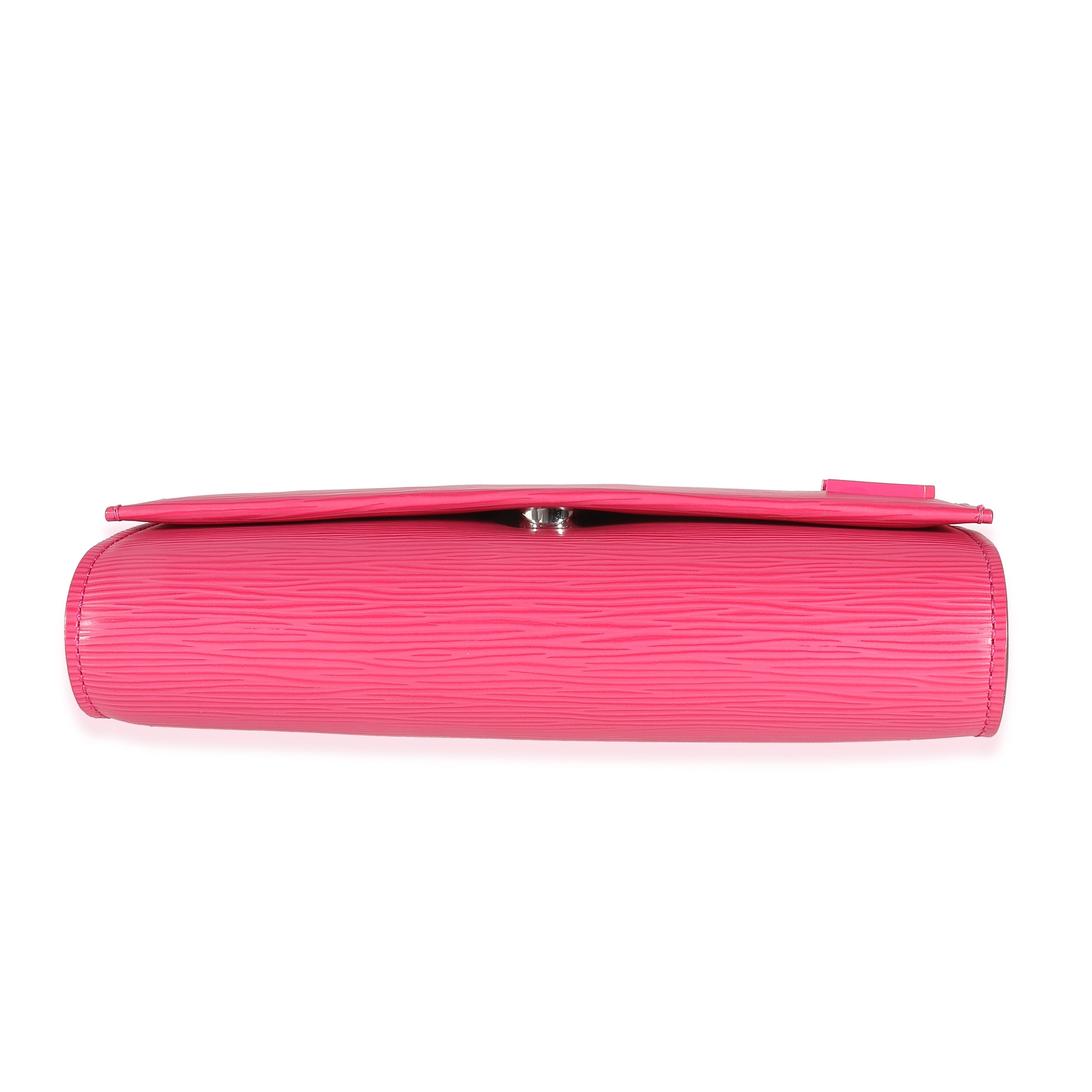 Louis Vuitton Louis Vuitton Hot Pink Epi Clery Pochette