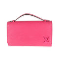 Louis Vuitton Louis Vuitton Hot Pink Epi Clery Pochette