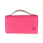 Louis Vuitton Louis Vuitton Hot Pink Epi Clery Pochette