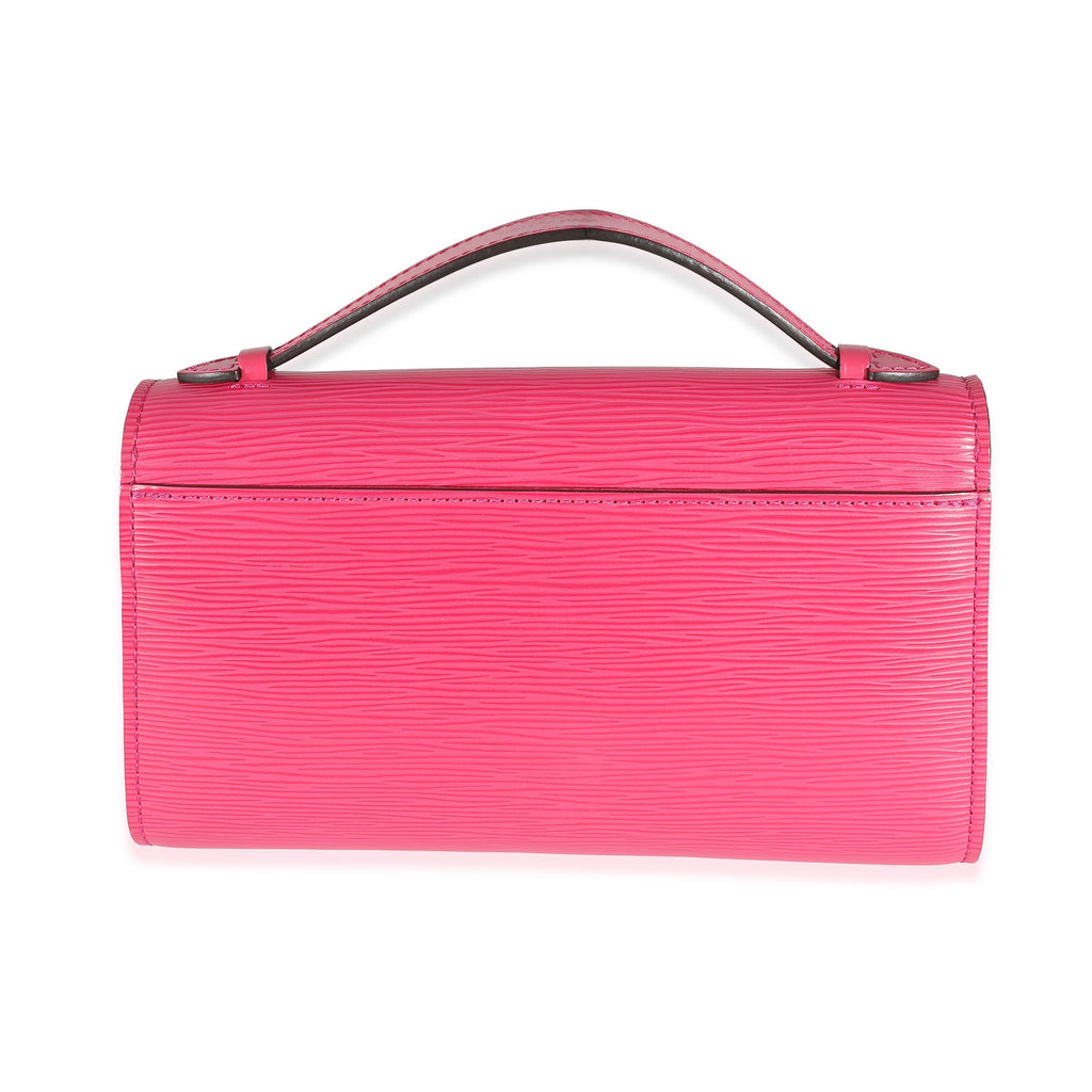 Louis Vuitton Louis Vuitton Hot Pink Epi Clery Pochette