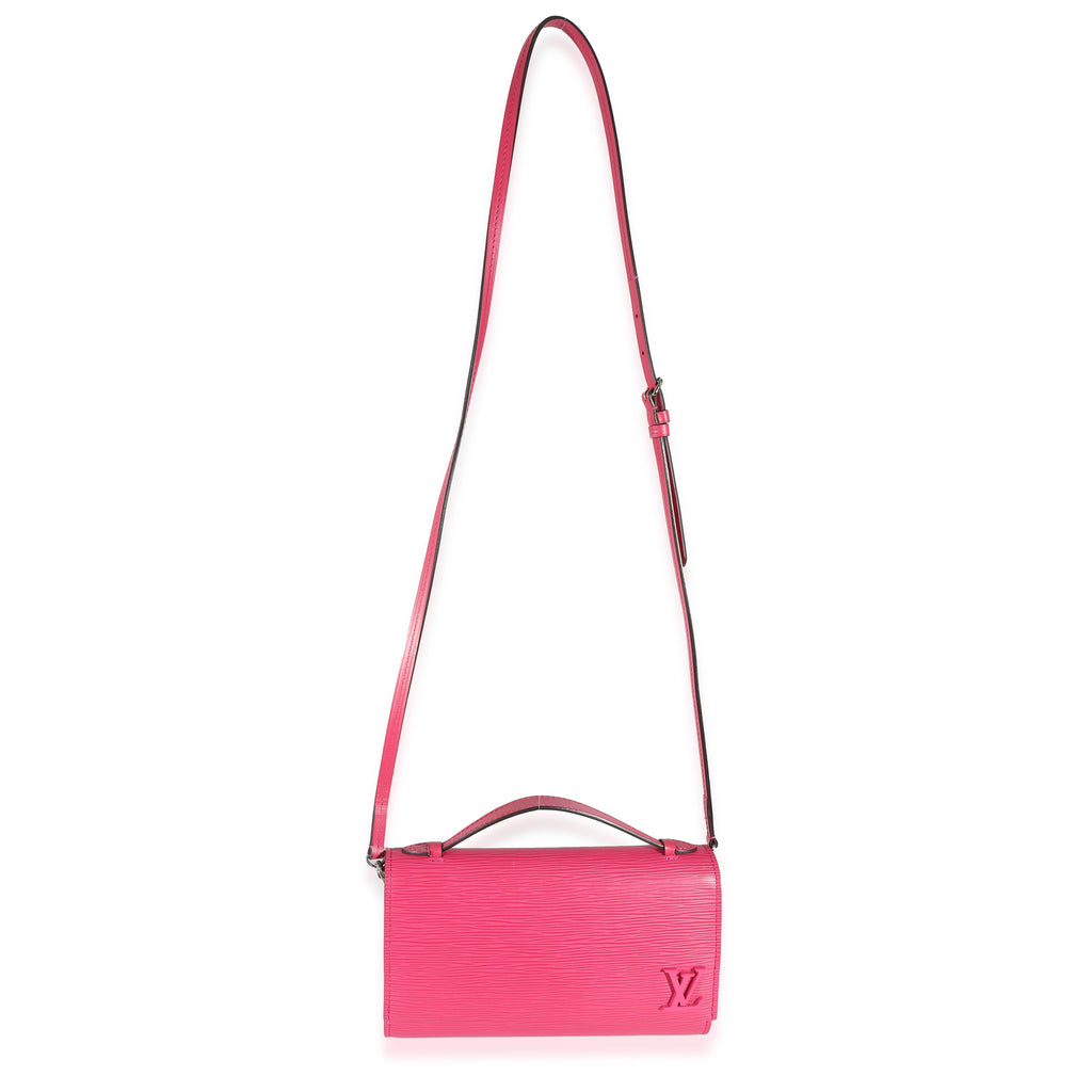 Louis Vuitton Louis Vuitton Hot Pink Epi Clery Pochette