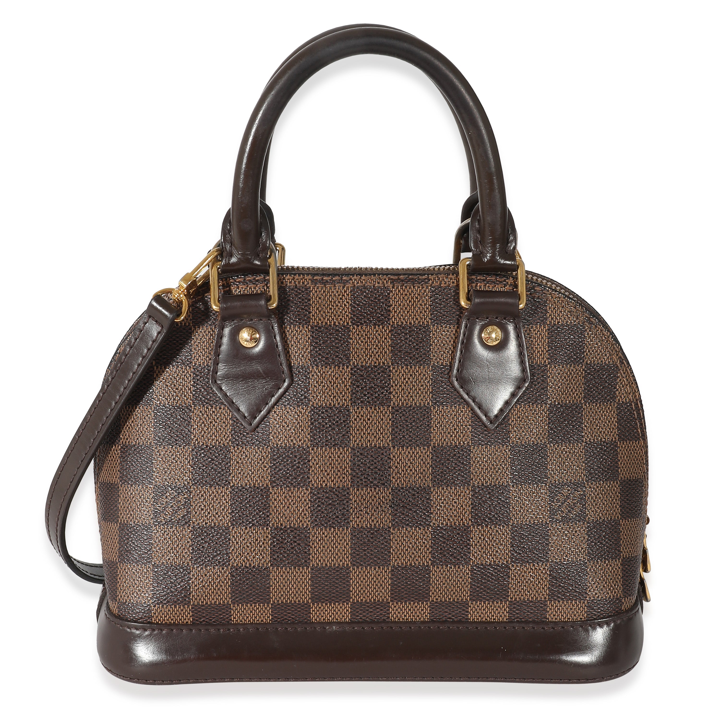 Louis Vuitton Louis Vuitton Damier Ebene Canvas Alma BB