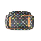 Louis Vuitton Louis Vuitton Black Multicolor Monogram Canvas Rita