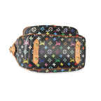 Louis Vuitton Louis Vuitton Black Multicolor Monogram Canvas Rita