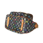 Louis Vuitton Louis Vuitton Black Multicolor Monogram Canvas Rita