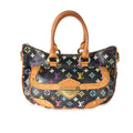 Louis Vuitton Louis Vuitton Black Multicolor Monogram Canvas Rita