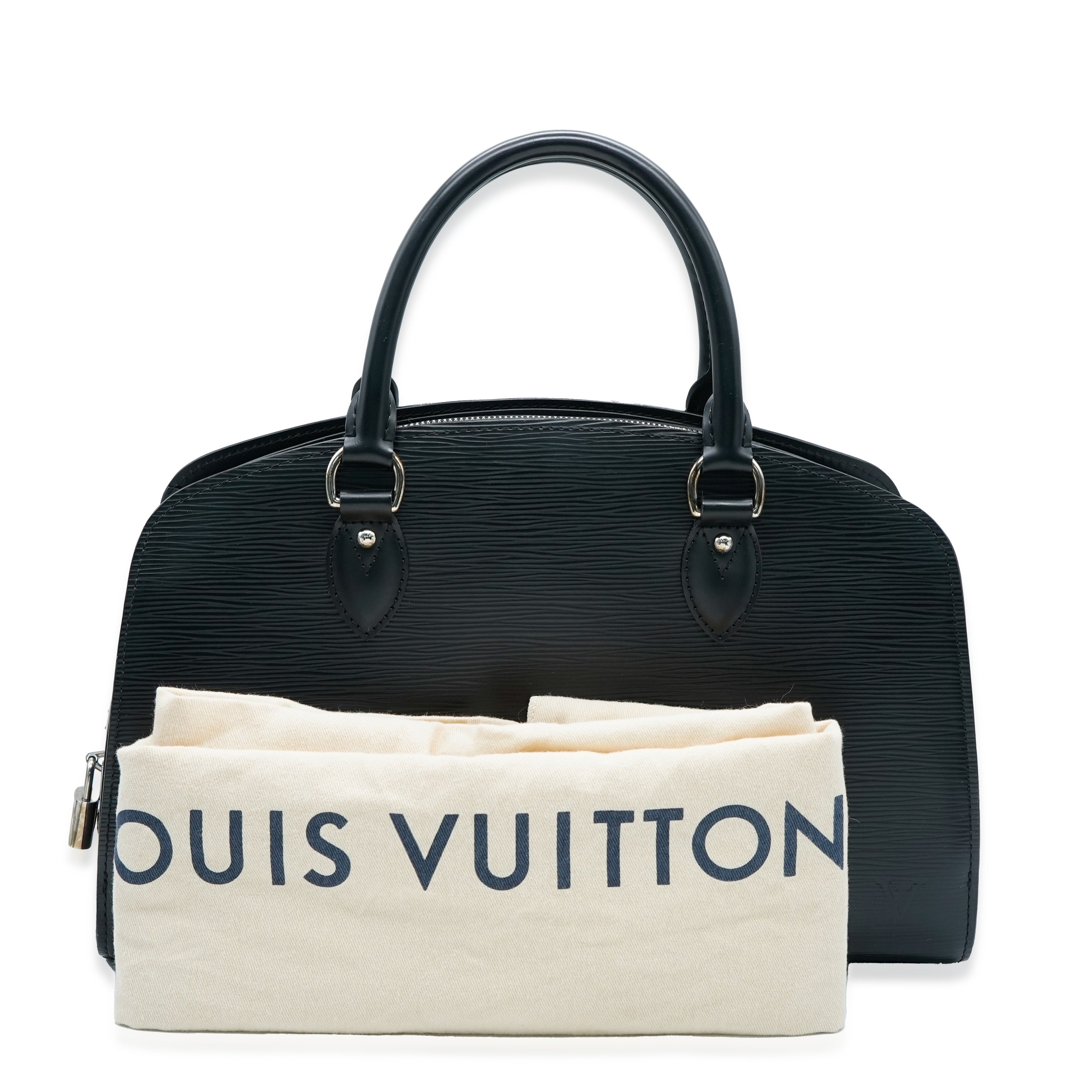Louis Vuitton Louis Vuitton Black Epi Pont Neuf PM