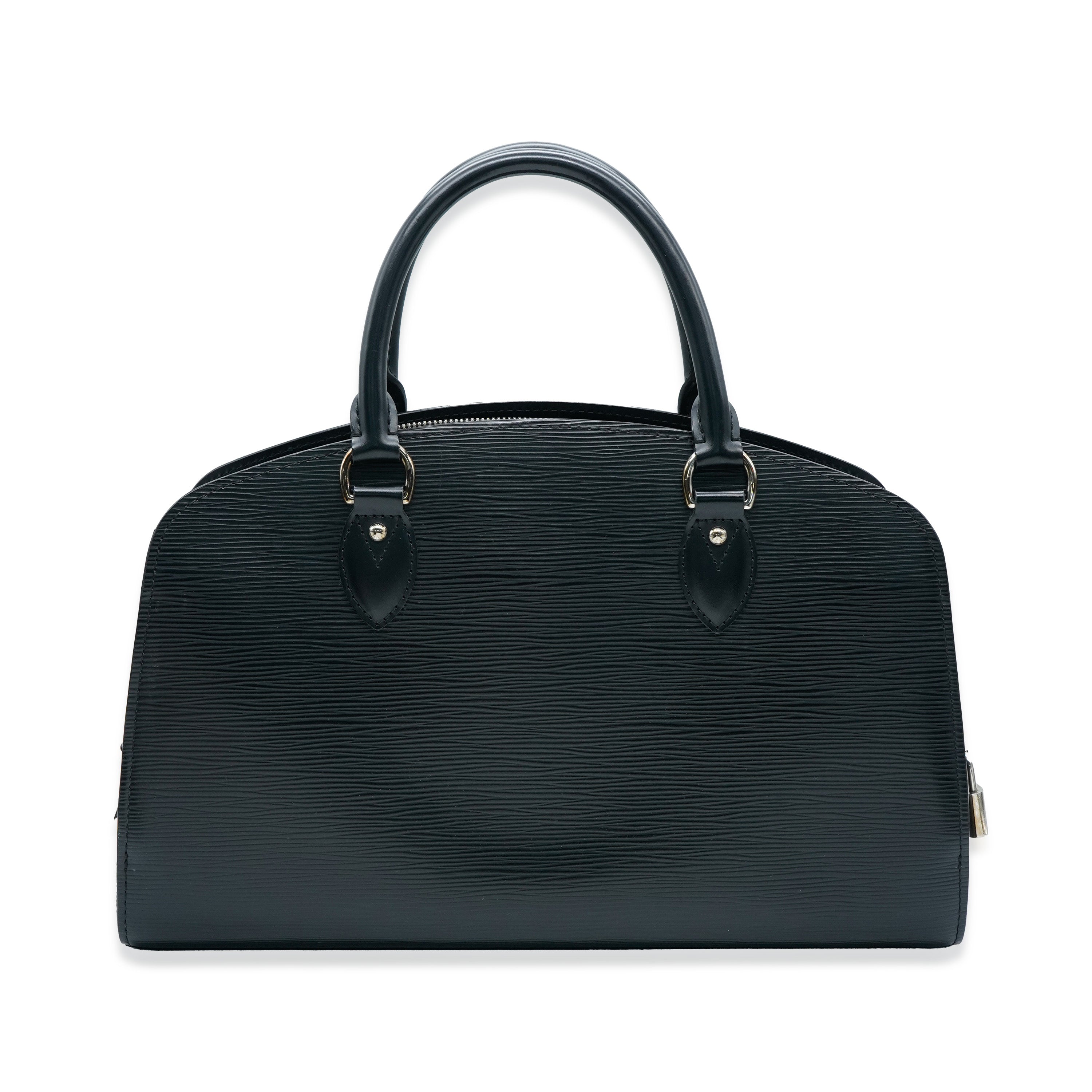 Louis Vuitton Louis Vuitton Black Epi Pont Neuf PM