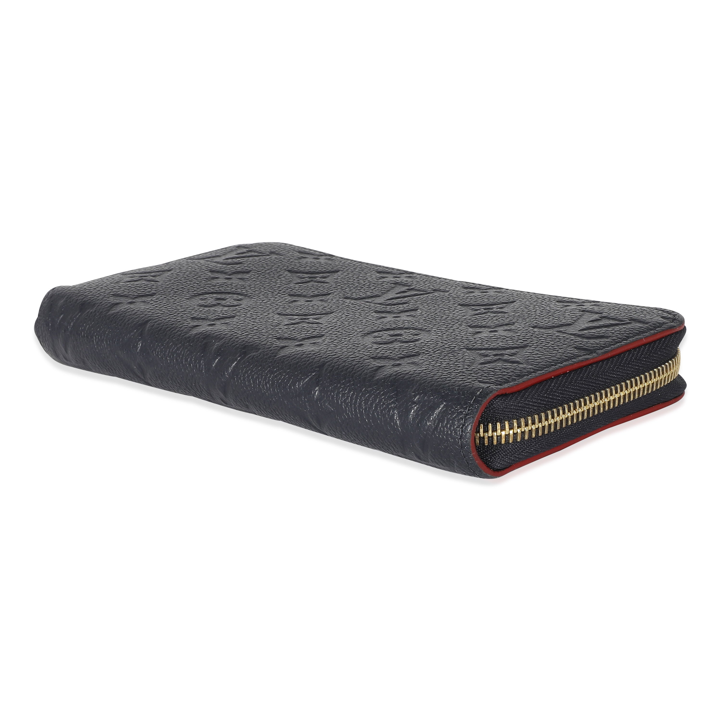 Louis Vuitton Louis Vuitton Empreinte Marine Rouge Zippy Wallet