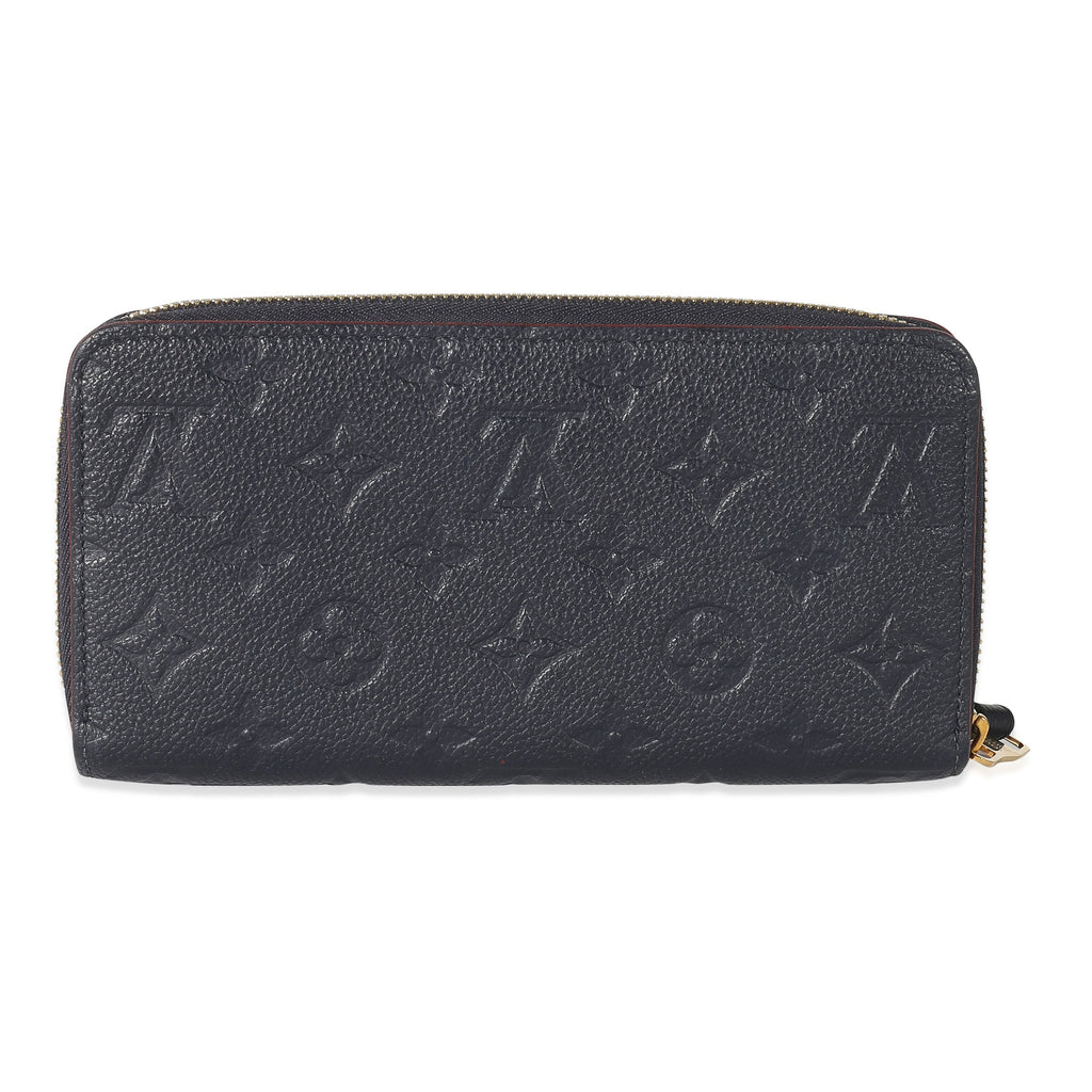 Louis Vuitton Louis Vuitton Empreinte Marine Rouge Zippy Wallet
