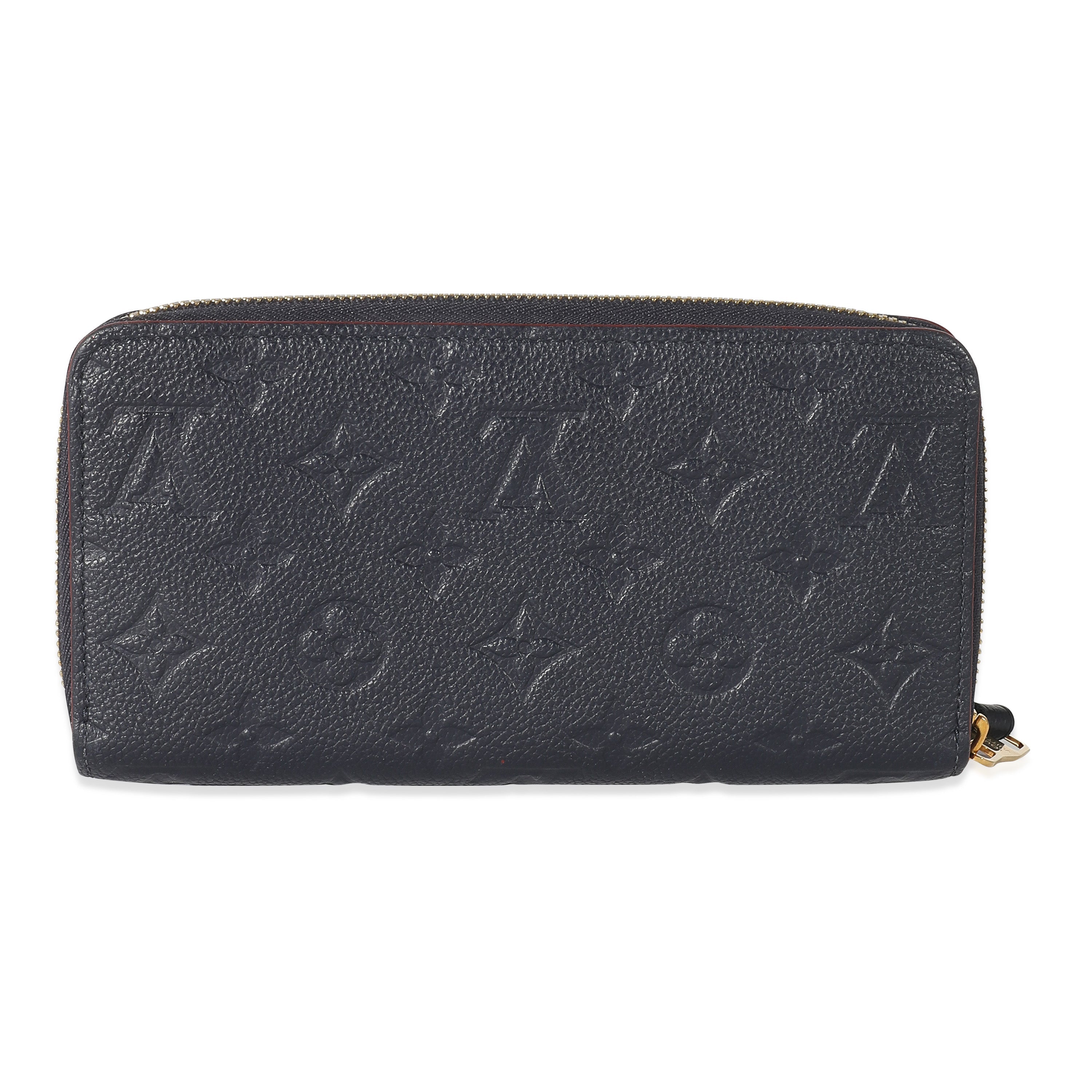 Louis Vuitton Louis Vuitton Empreinte Marine Rouge Zippy Wallet