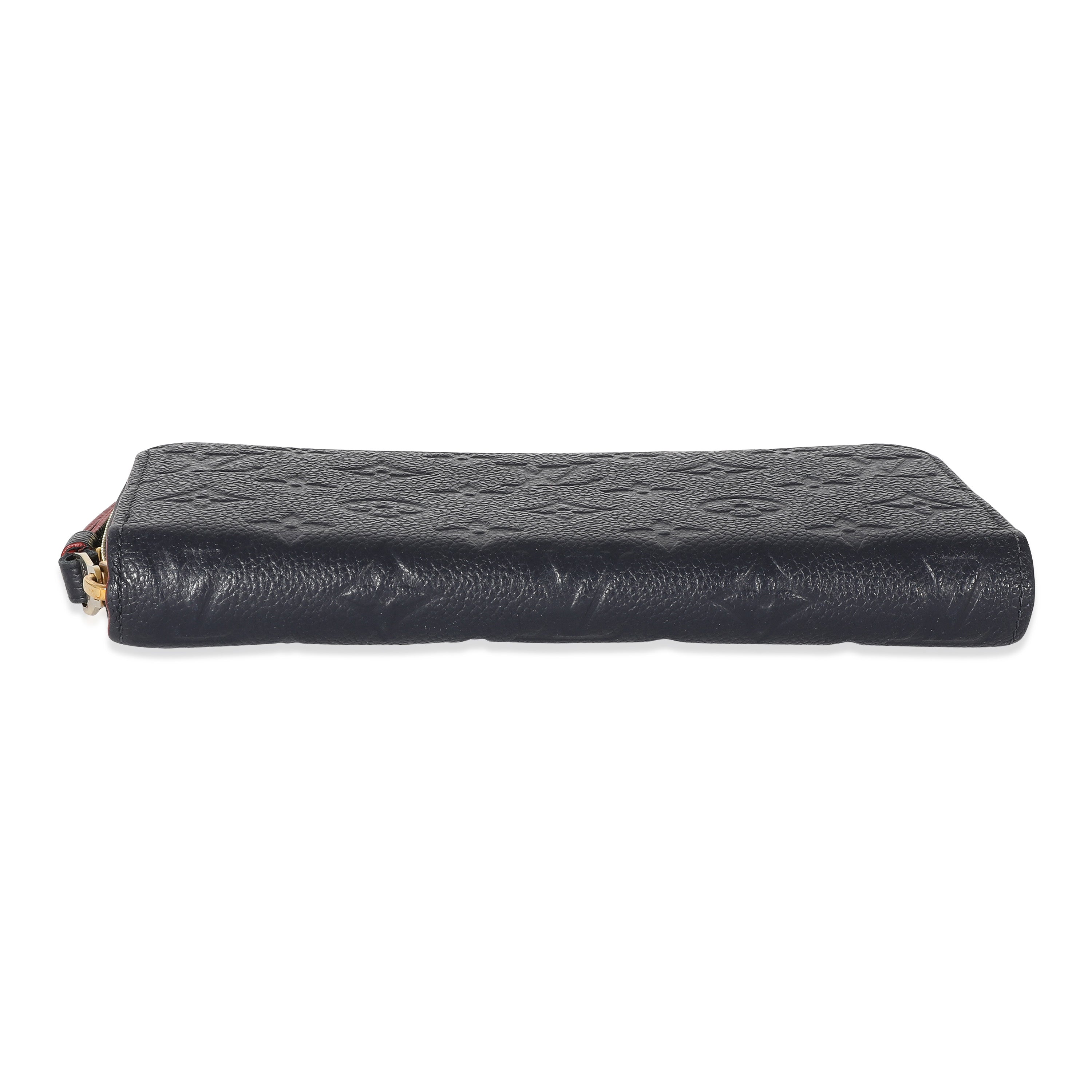 Louis Vuitton Louis Vuitton Empreinte Marine Rouge Zippy Wallet