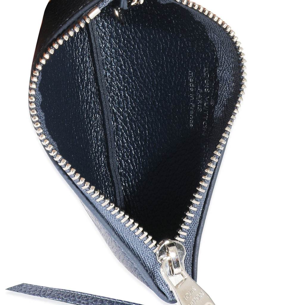 Louis Vuitton Louis Vuitton Iridescent Navy Nacre Empreinte Key Pouch