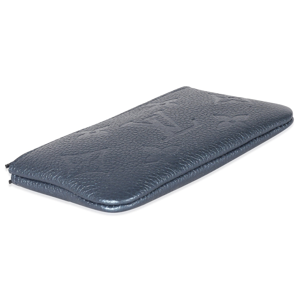 Louis Vuitton Louis Vuitton Iridescent Navy Nacre Empreinte Key Pouch