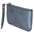 Louis Vuitton Louis Vuitton Iridescent Navy Nacre Empreinte Key Pouch