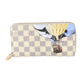 Louis Vuitton Louis Vuitton Damier Azur Canvas Illustre Zippy Wallet