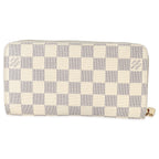 Louis Vuitton Louis Vuitton Damier Azur Canvas Illustre Zippy Wallet