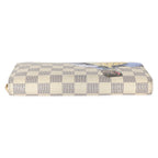 Louis Vuitton Louis Vuitton Damier Azur Canvas Illustre Zippy Wallet