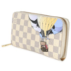 Louis Vuitton Louis Vuitton Damier Azur Canvas Illustre Zippy Wallet