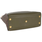 Louis Vuitton Laurier Calfskin Monogram Canvas On My Side MM
