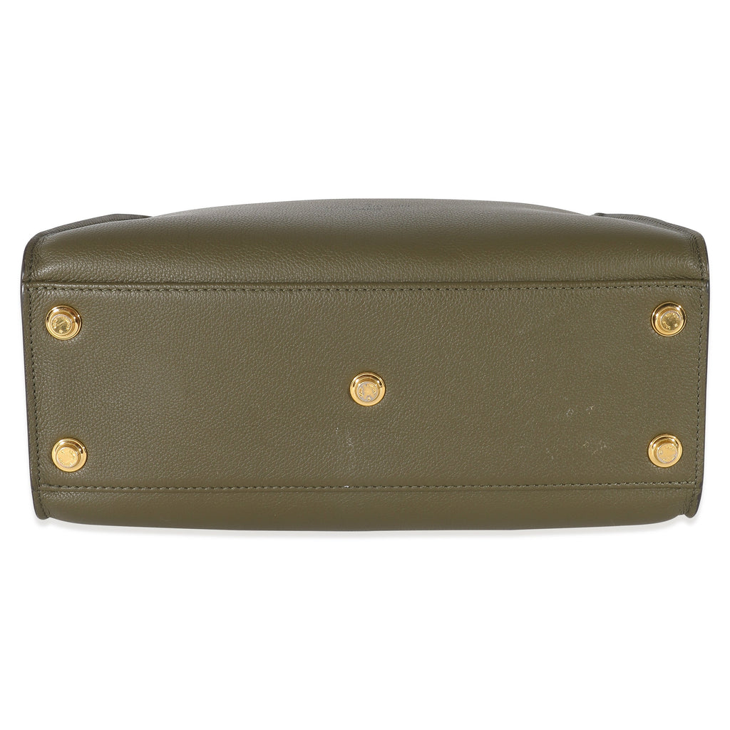 Louis Vuitton Laurier Calfskin Monogram Canvas On My Side MM