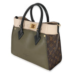 Louis Vuitton Laurier Calfskin Monogram Canvas On My Side MM