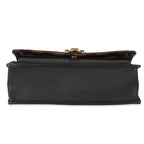 Louis Vuitton Louis Vuitton Black Damier Ebene Canvas Vavin Chain Wallet