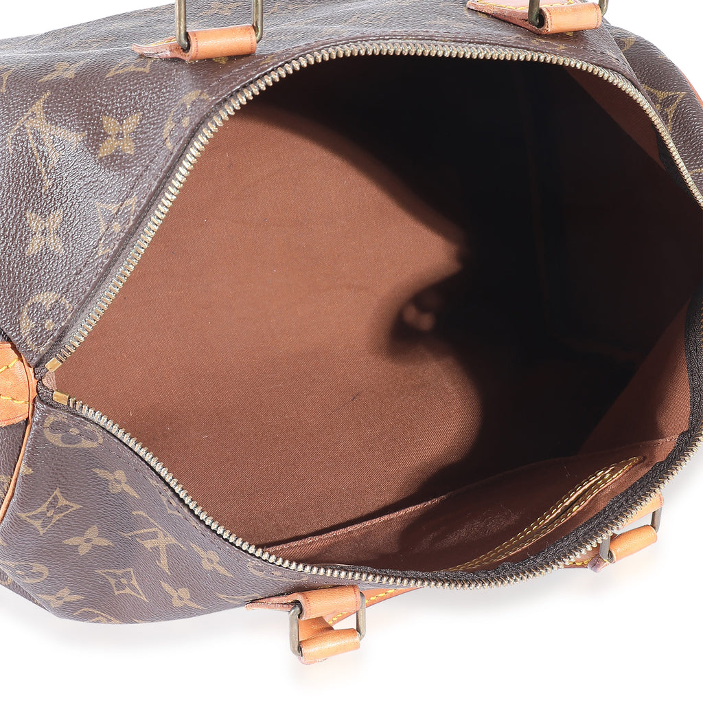 Louis Vuitton Louis Vuitton Monogram Canvas Speedy 35