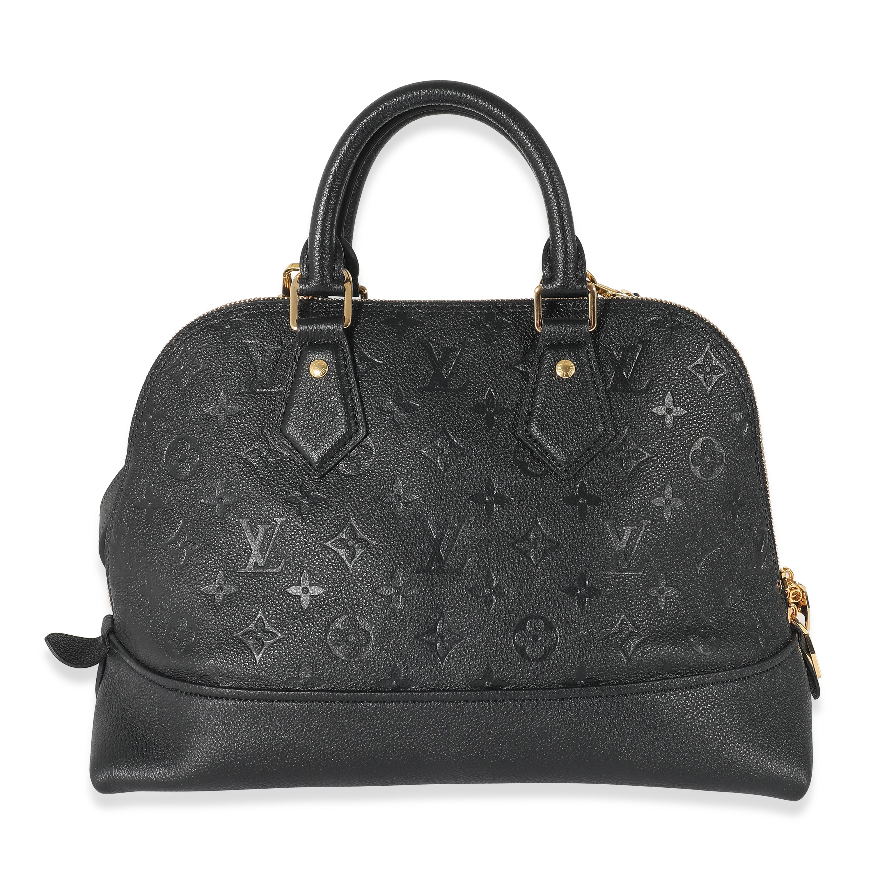Louis Vuitton Louis Vuitton Black Monogram Empreinte Neo Alma PM