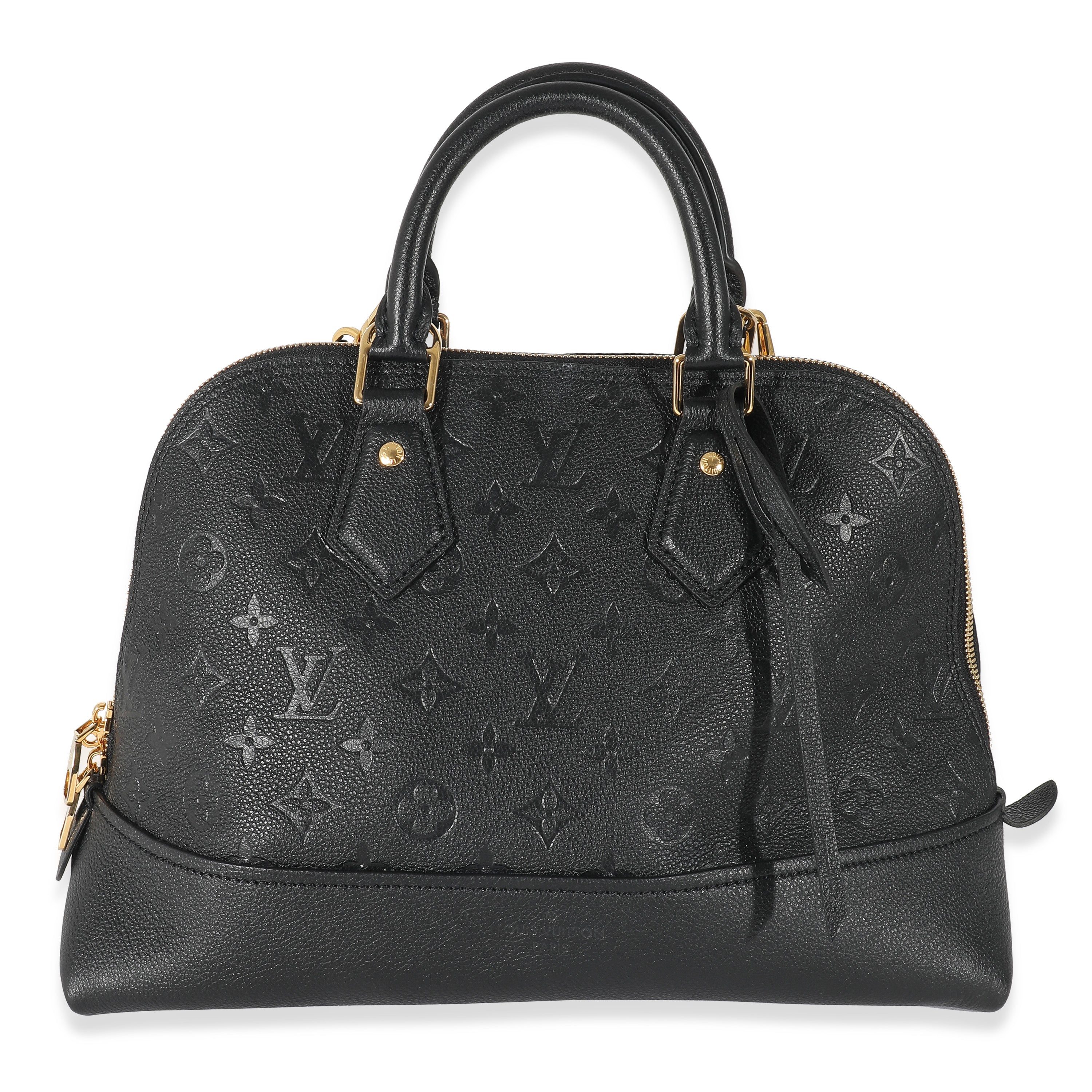 Louis Vuitton Louis Vuitton Black Monogram Empreinte Neo Alma PM
