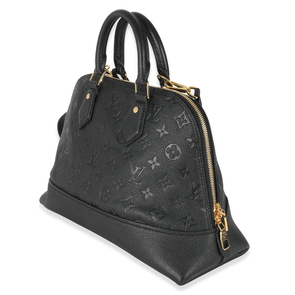 Louis Vuitton Louis Vuitton Black Monogram Empreinte Neo Alma PM