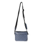 Louis Vuitton Navy Monogram Shadow Calfskin Duo Messenger