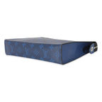 Louis Vuitton Louis Vuitton Blue Monogram Taigarama Pochette Voyage MM