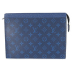 Louis Vuitton Louis Vuitton Blue Monogram Taigarama Pochette Voyage MM