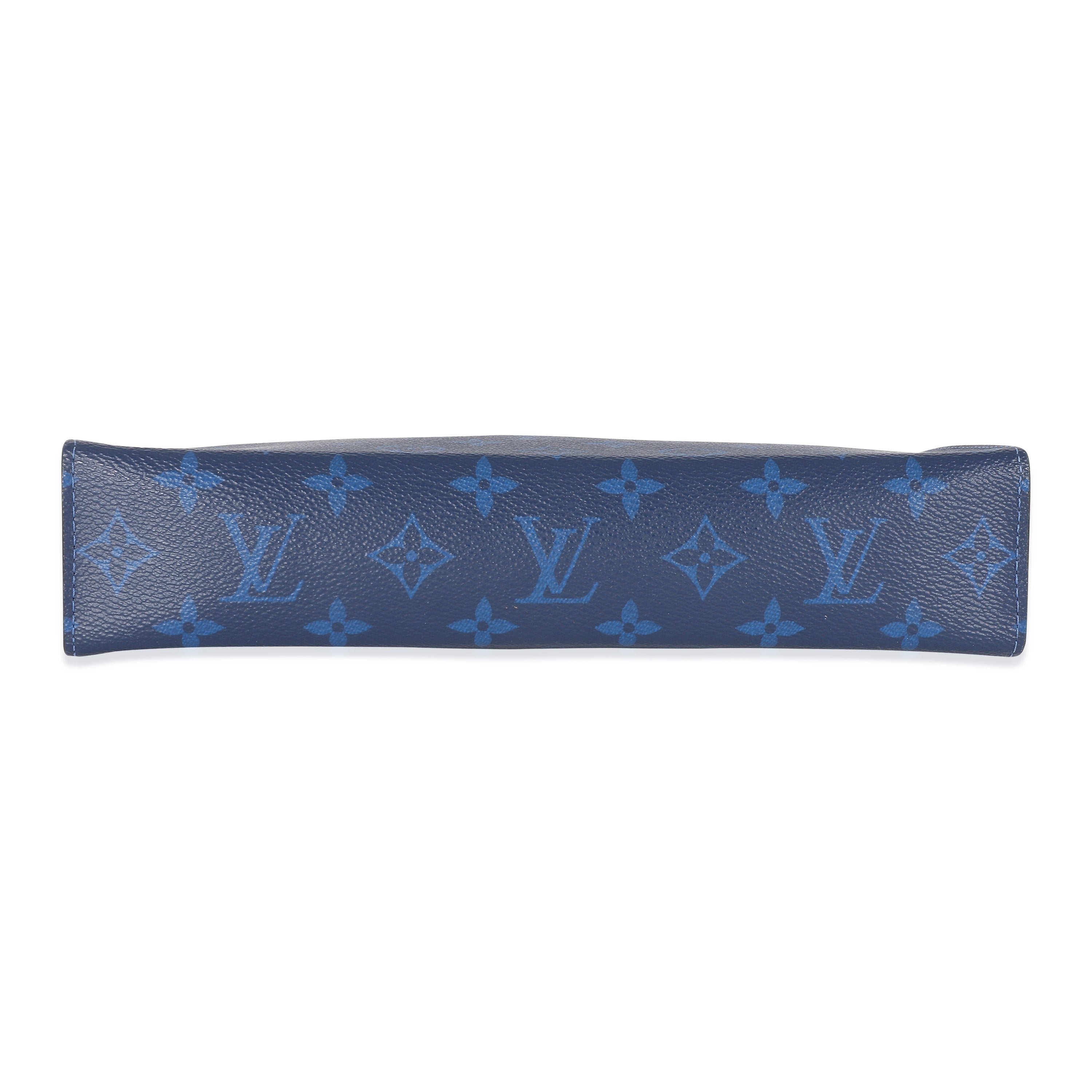 Louis Vuitton Louis Vuitton Blue Monogram Taigarama Pochette Voyage MM