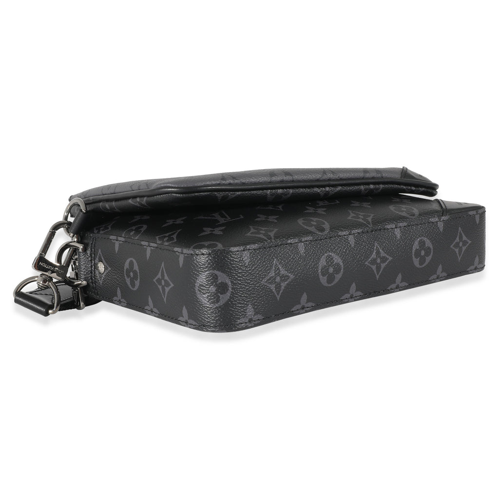 Louis Vuitton Louis Vuitton Monogram Eclipse Trio Messenger