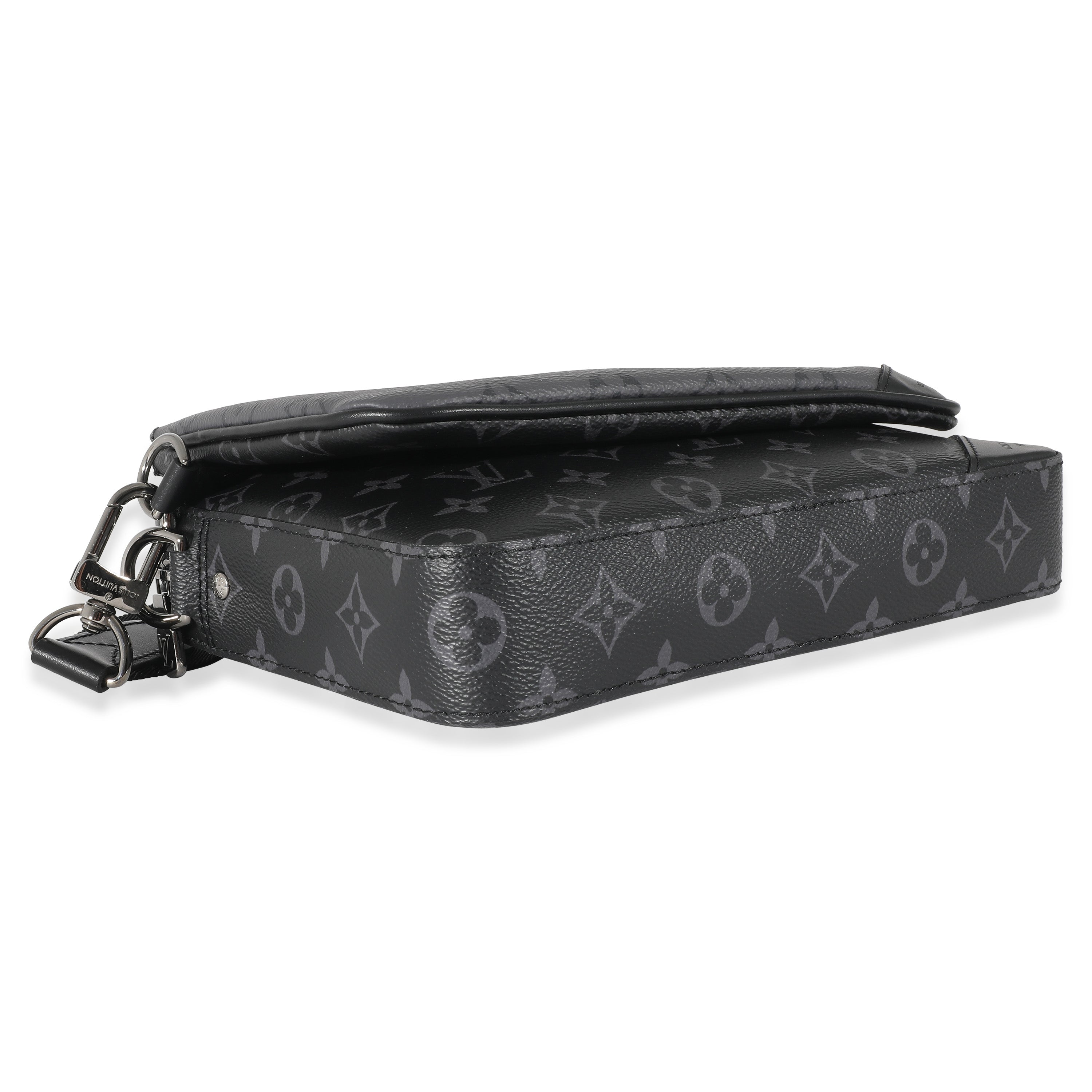 Louis Vuitton Louis Vuitton Monogram Eclipse Trio Messenger