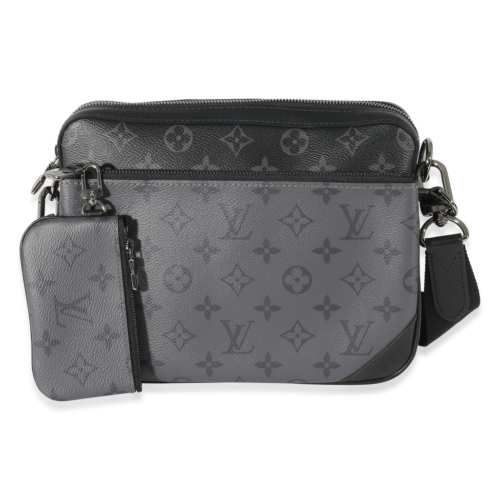 Louis Vuitton Louis Vuitton Monogram Eclipse Trio Messenger