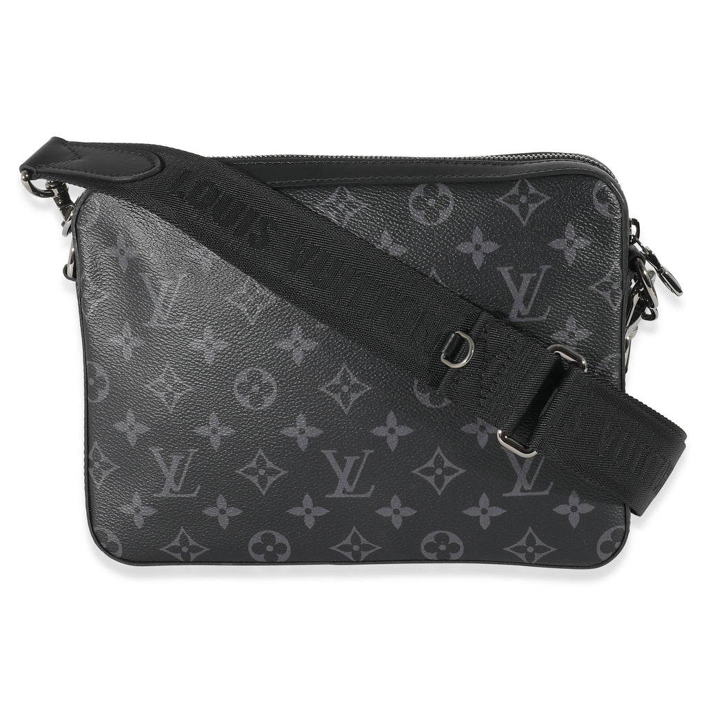 Louis Vuitton Louis Vuitton Monogram Eclipse Trio Messenger