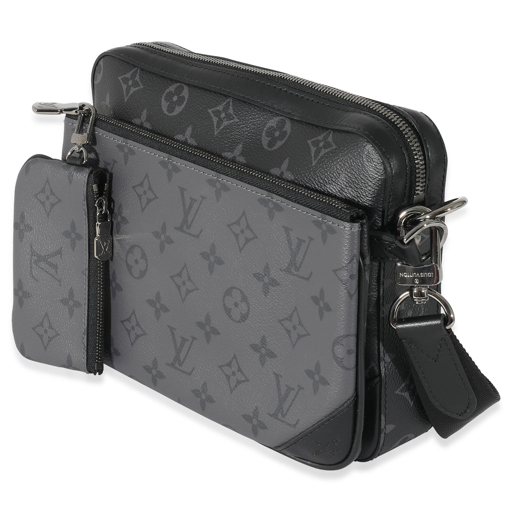 Louis Vuitton Louis Vuitton Monogram Eclipse Trio Messenger