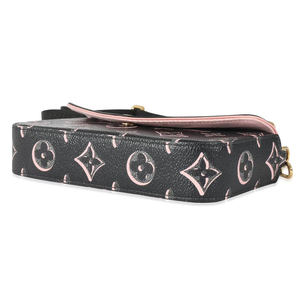 Louis Vuitton Louis Vuitton Black Monogram Fall For You Felicie Strap & Go