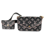 Louis Vuitton Louis Vuitton Black Monogram Fall For You Felicie Strap & Go