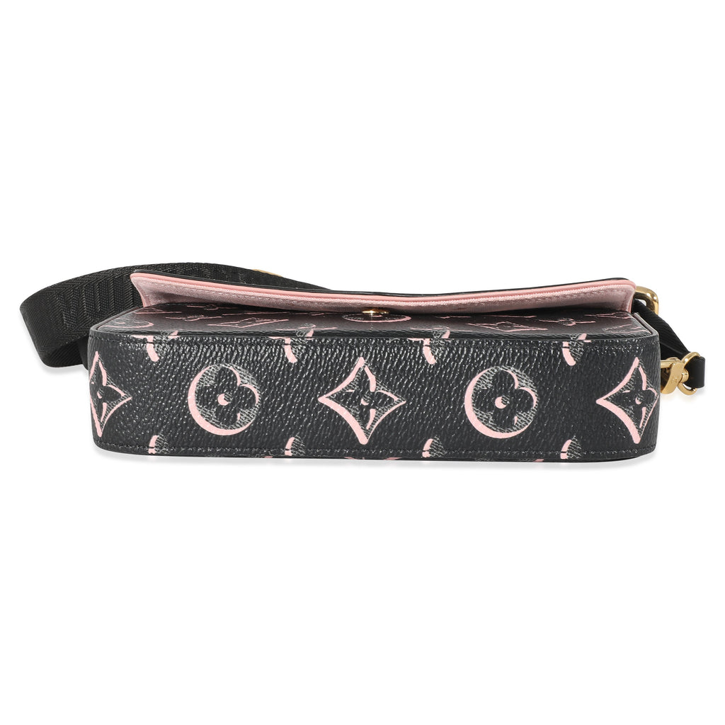 Louis Vuitton Louis Vuitton Black Monogram Fall For You Felicie Strap & Go