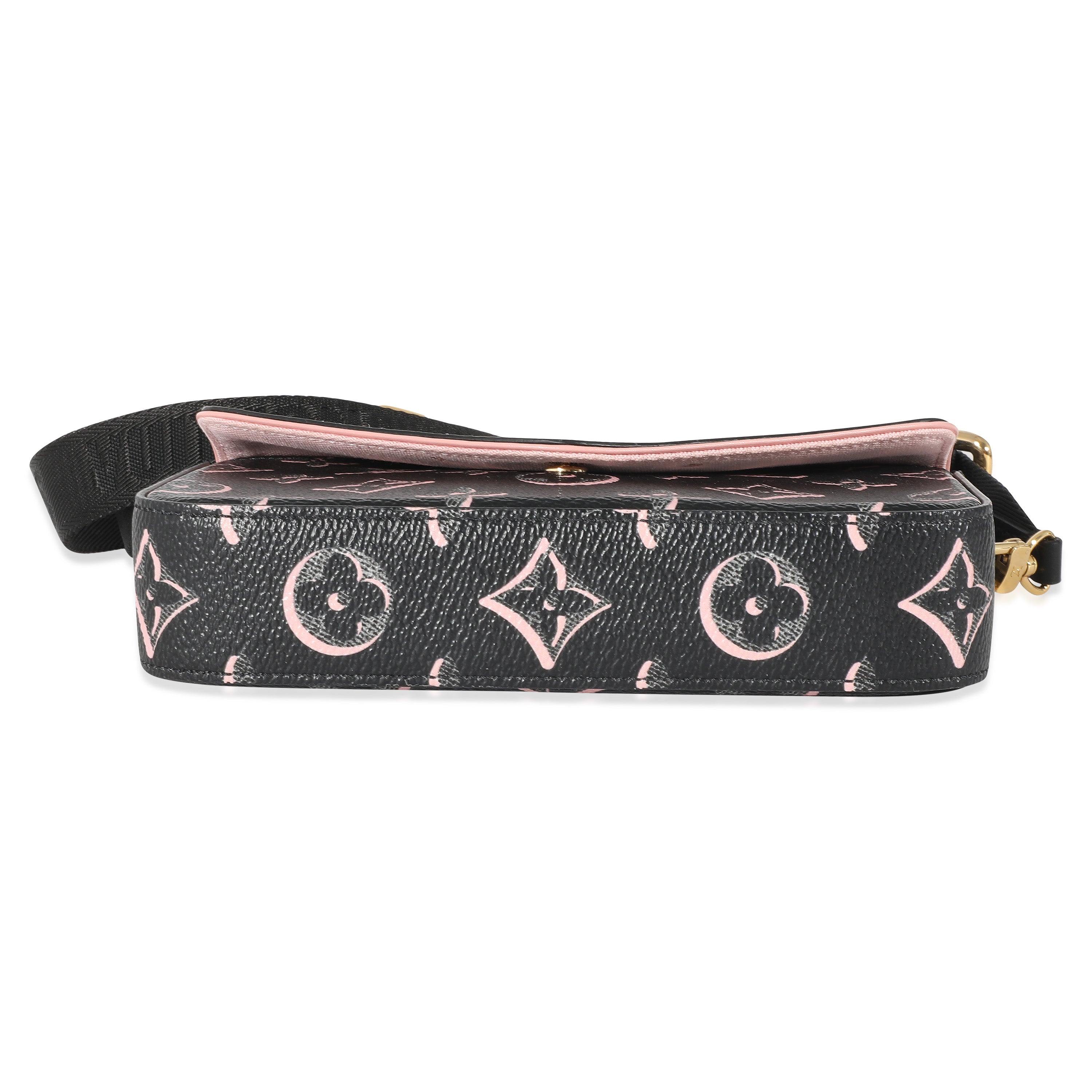 Louis Vuitton Louis Vuitton Black Monogram Fall For You Felicie Strap & Go