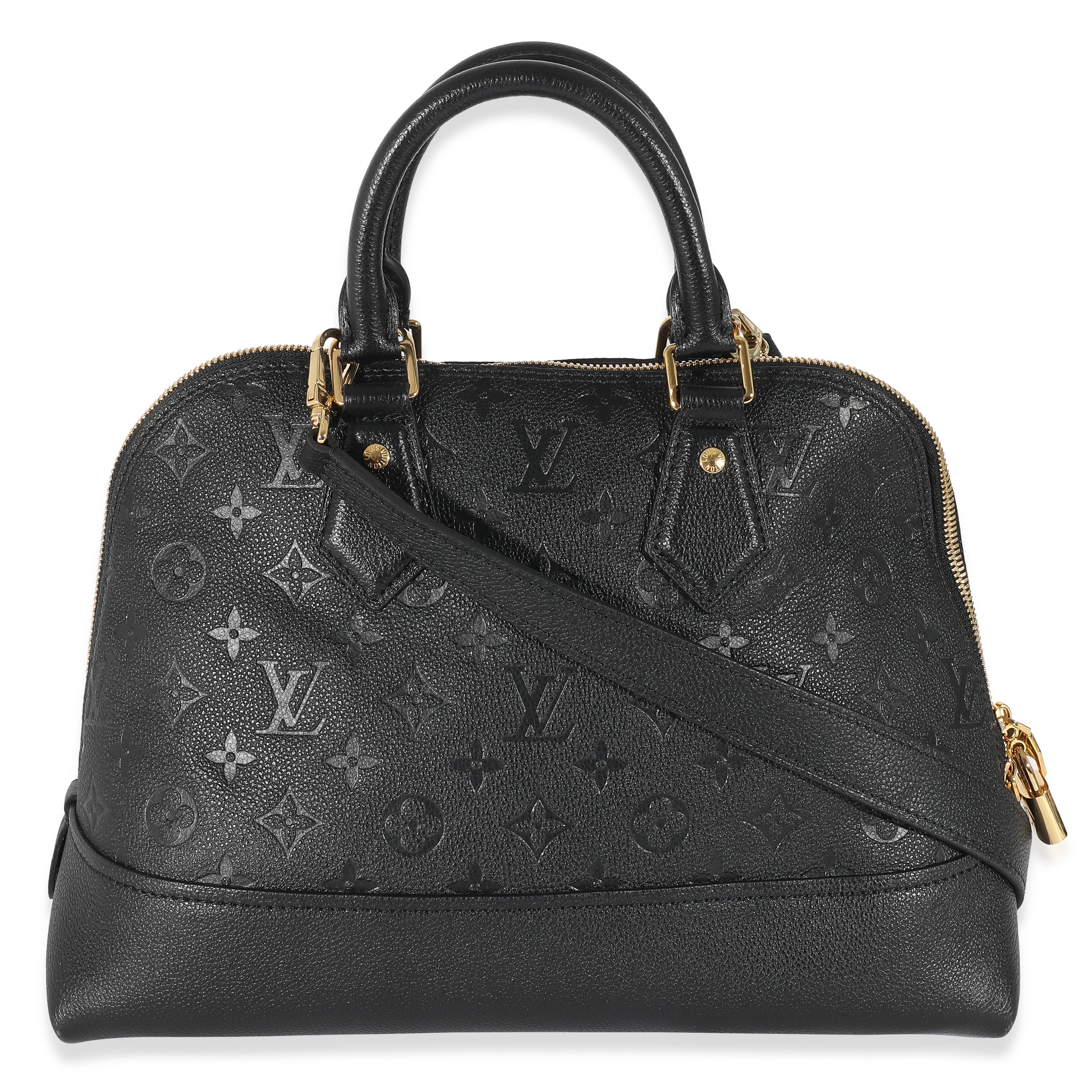 Louis Vuitton Louis Vuitton Black Empreinte Neo Alma PM