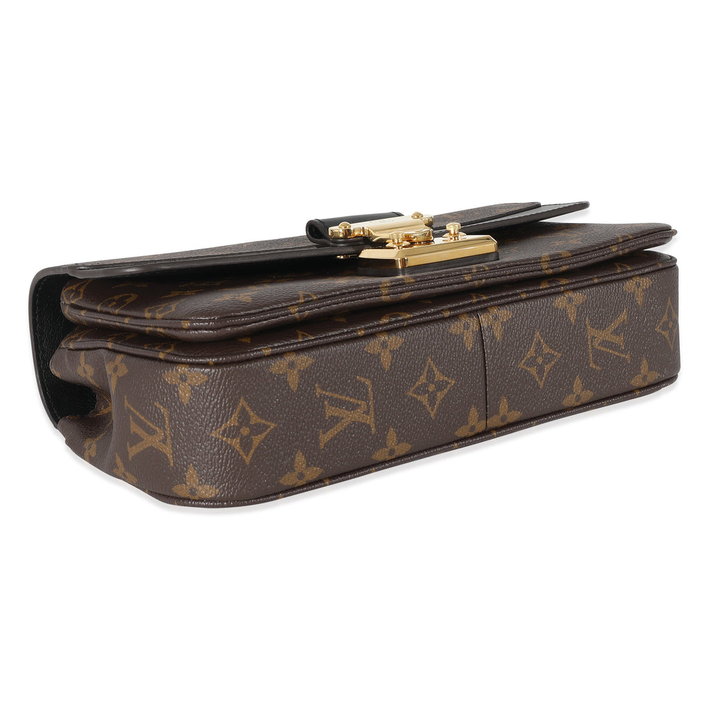 Louis Vuitton Louis Vuitton Black Monogram Canvas Marceau NM